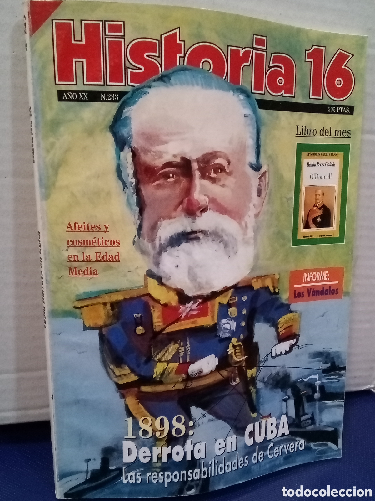 Collezionismo di Rivista Historia 16: Historia 16, N&deg;233. 1898: Derrota en Cuba