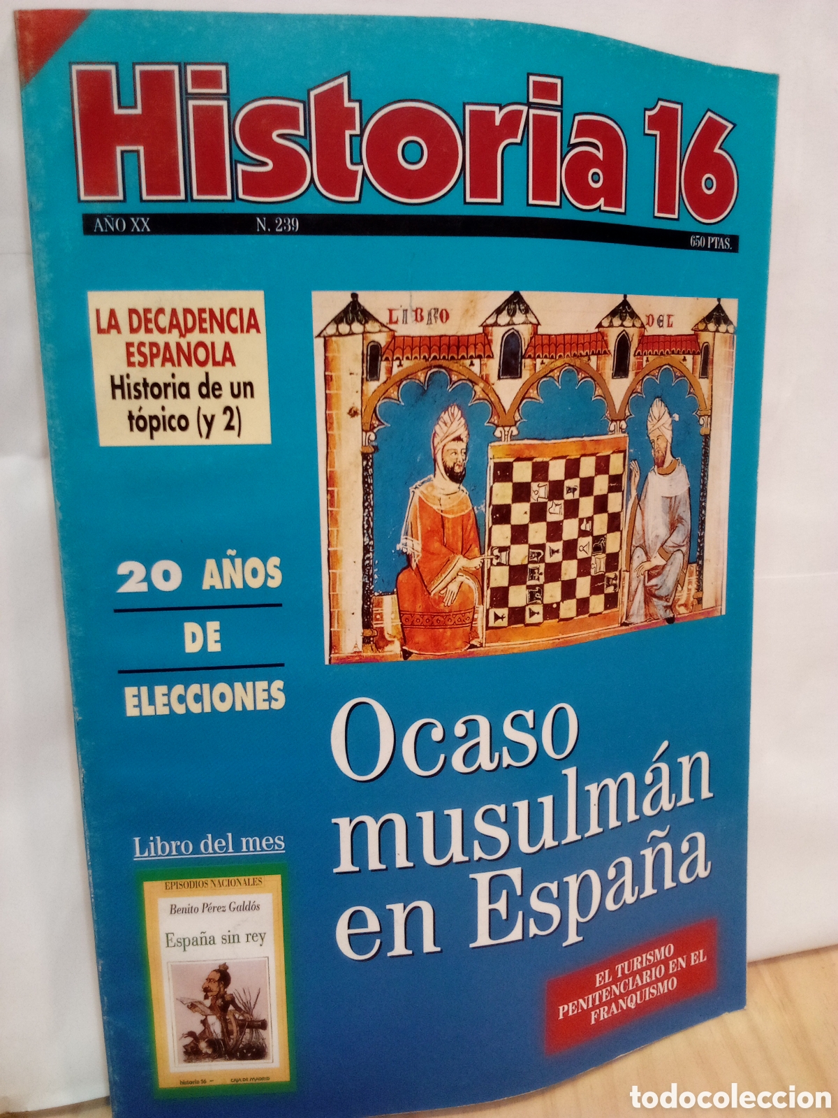 Collezionismo di Rivista Historia 16: Historia 16. N. 239. Ocaso Musulman en Espa&ntilde;a.