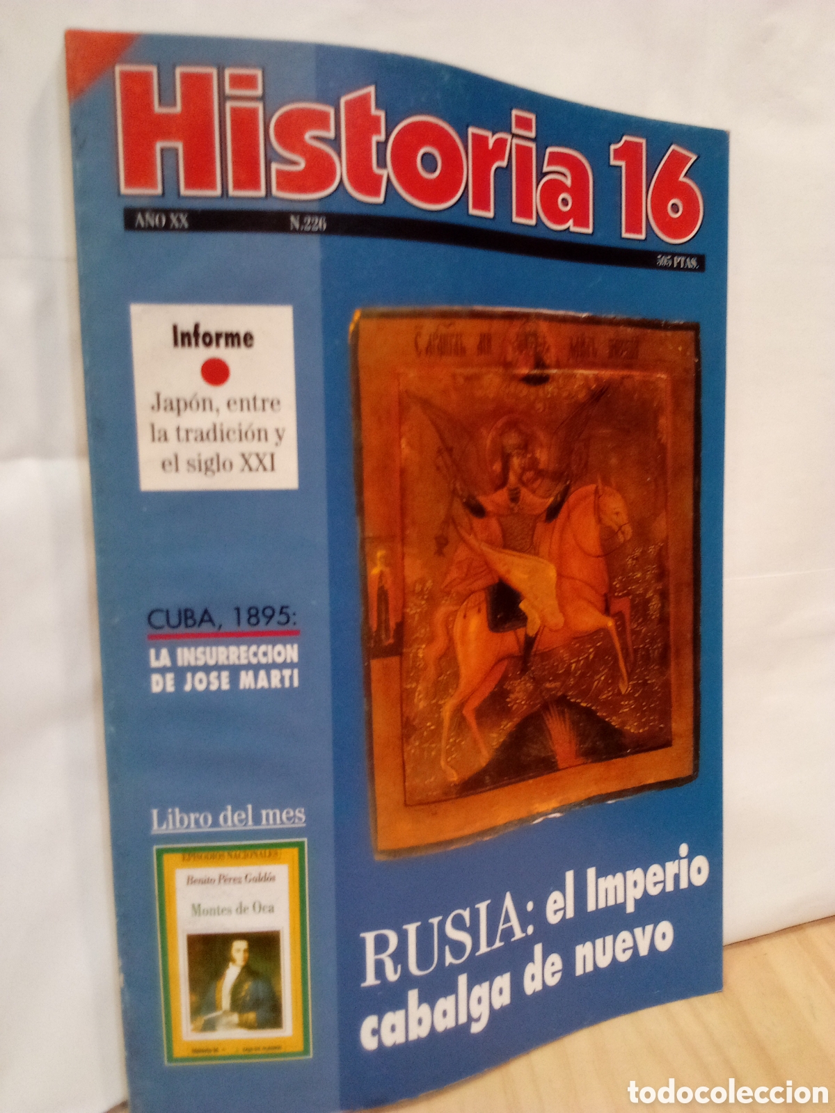 Collezionismo di Rivista Historia 16: Historia 16. N. 226. Rusia: El Imperio Cabalga de Nuevo.