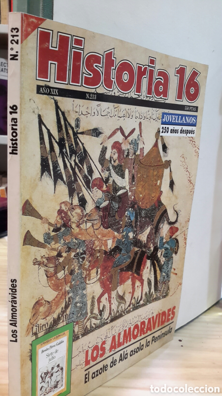 Collezionismo di Rivista Historia 16: Historia 16, N&deg;213. Los Almor&aacute;dives