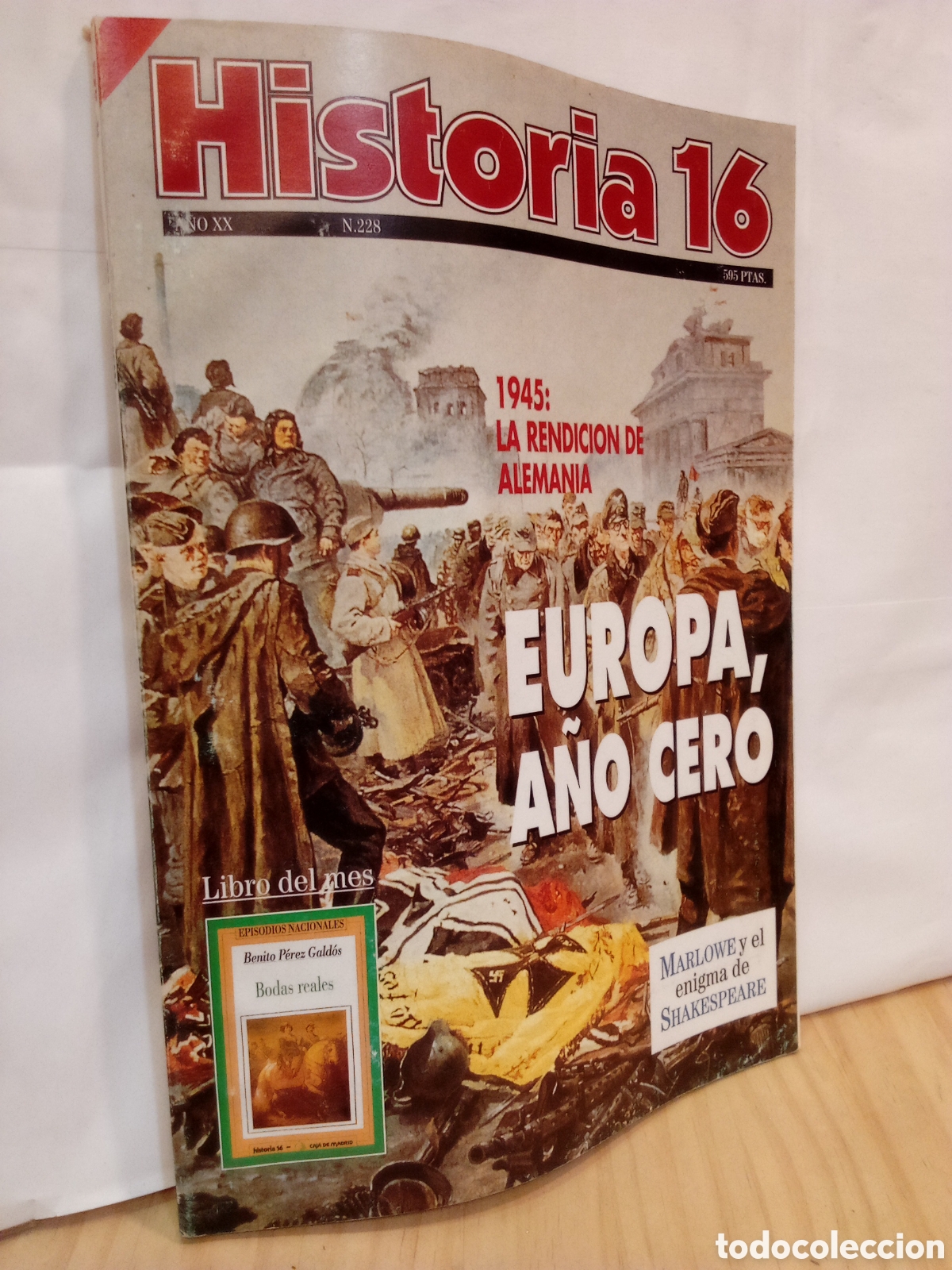 Collezionismo di Rivista Historia 16: Historia 16. Europa ano cero. N. 228