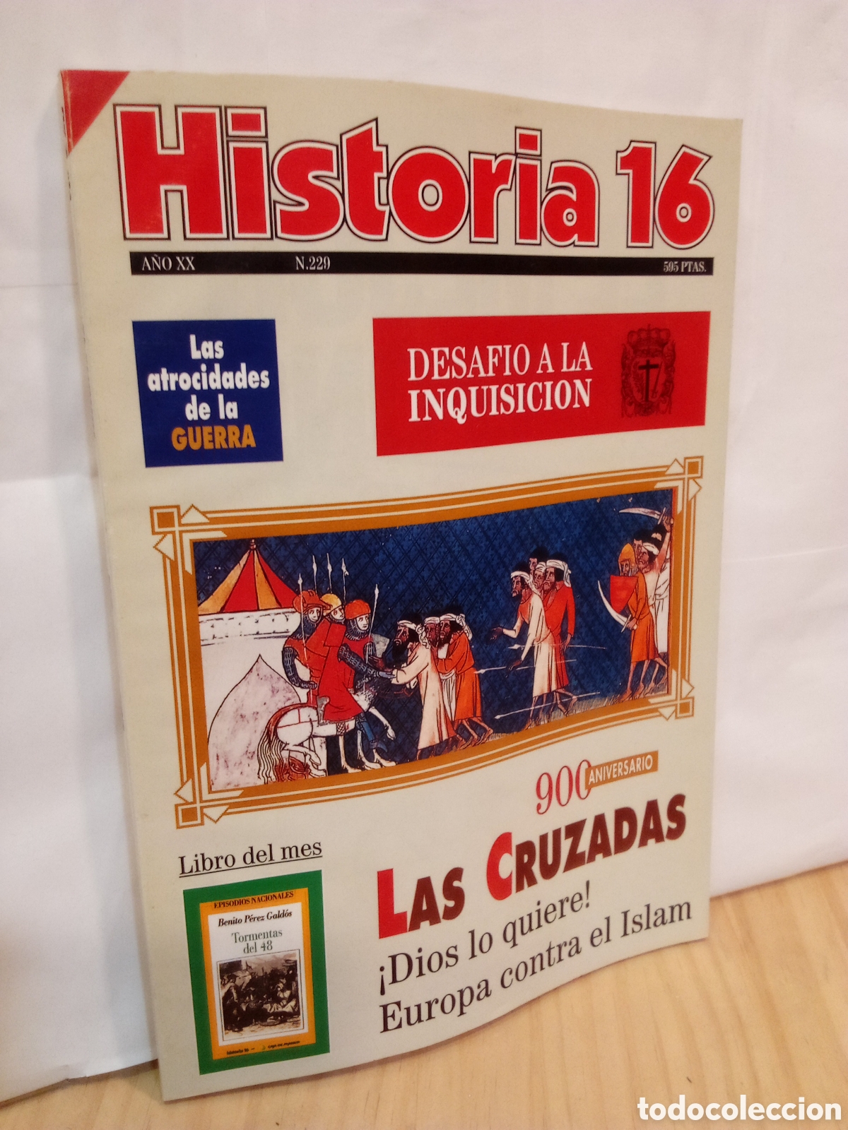 Collezionismo di Rivista Historia 16: Historia 16. N. 229. Las Cruzadas.