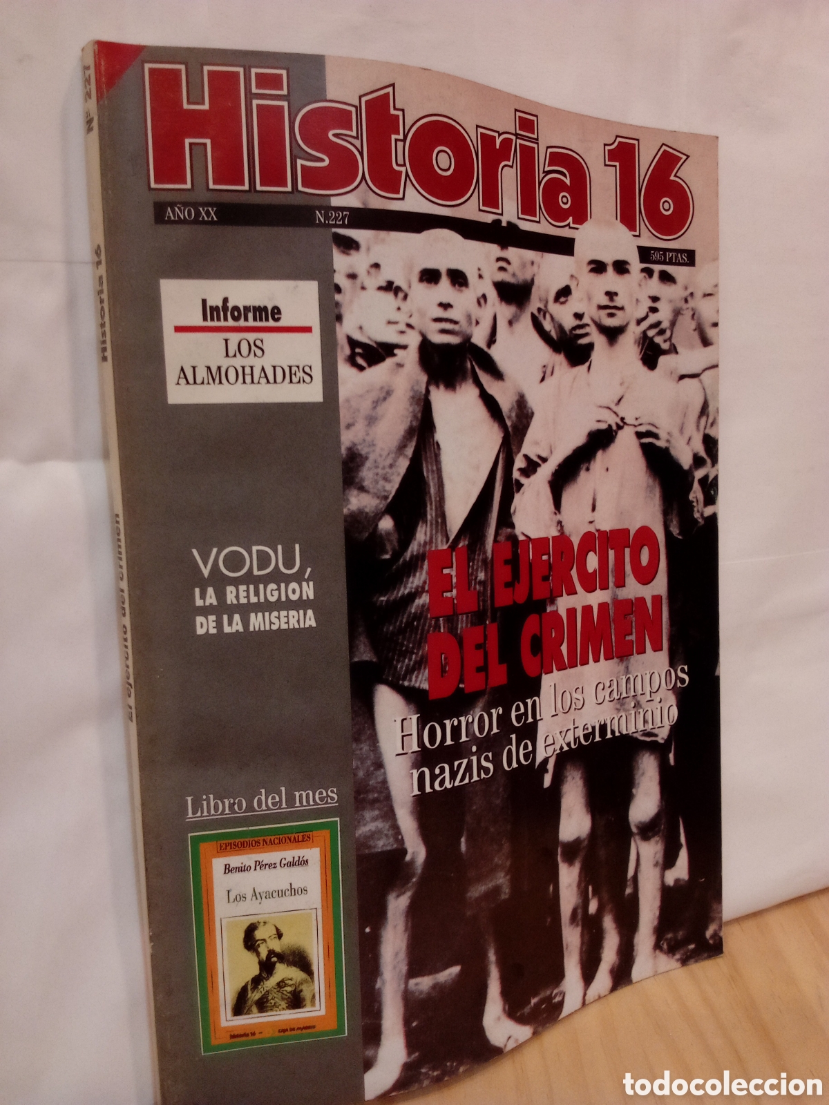 Collezionismo di Rivista Historia 16: Historia 16 n. 227. El ej&eacute;rcito del crimen