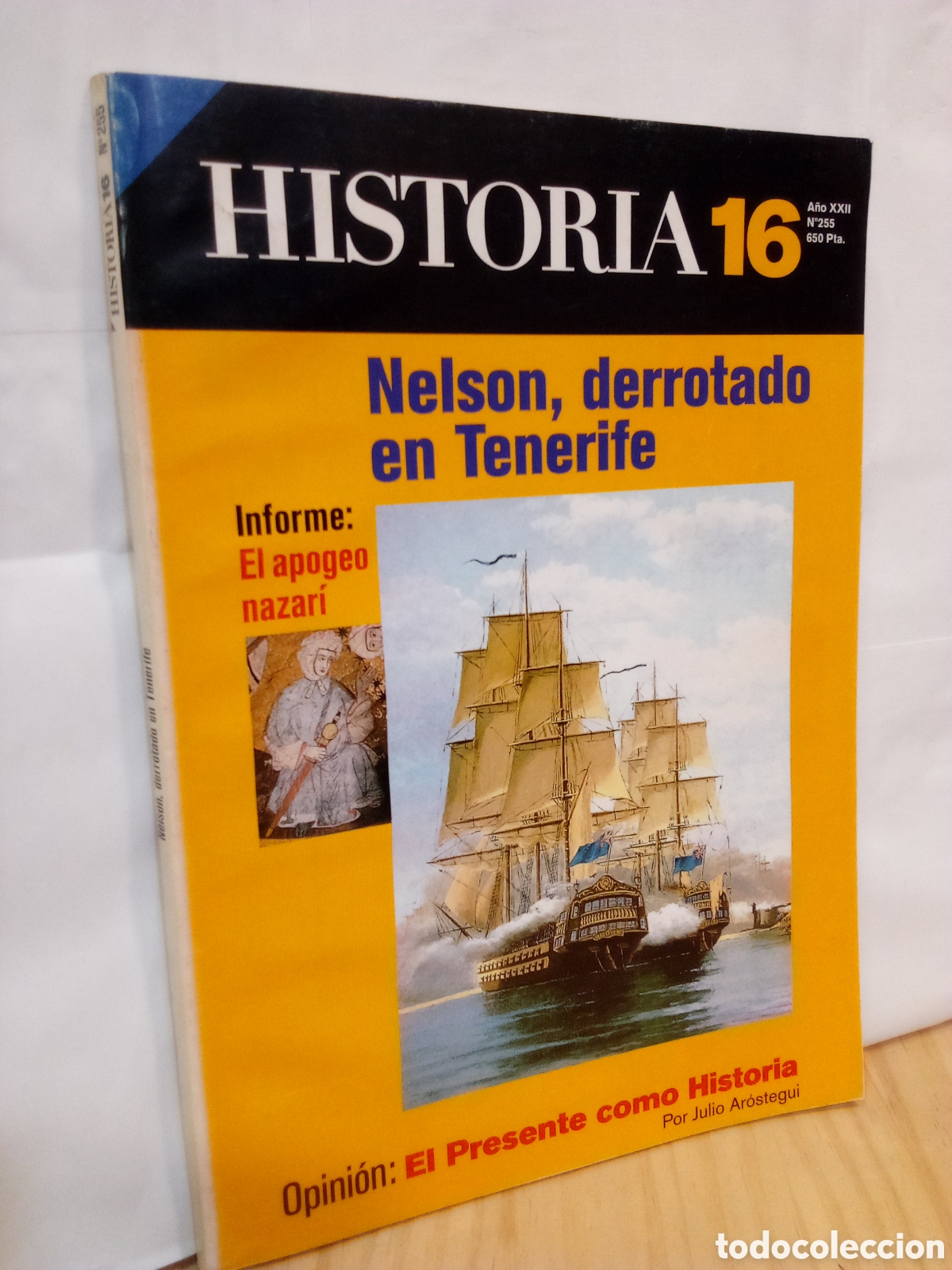 Sammeln von Zeitschriften Historia 16: Historia 16. Nelson derrotado en Tenerife. N. 255