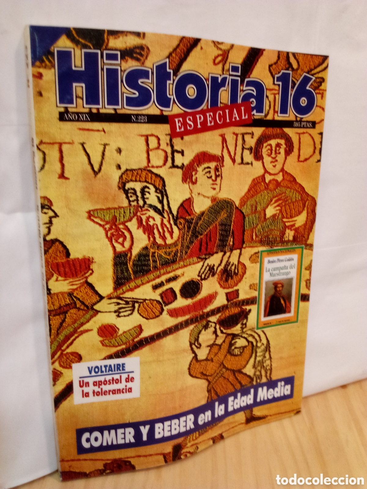 Sammeln von Zeitschriften Historia 16: Historia 16. N. 223. Comer y Beber en la Edad Media.