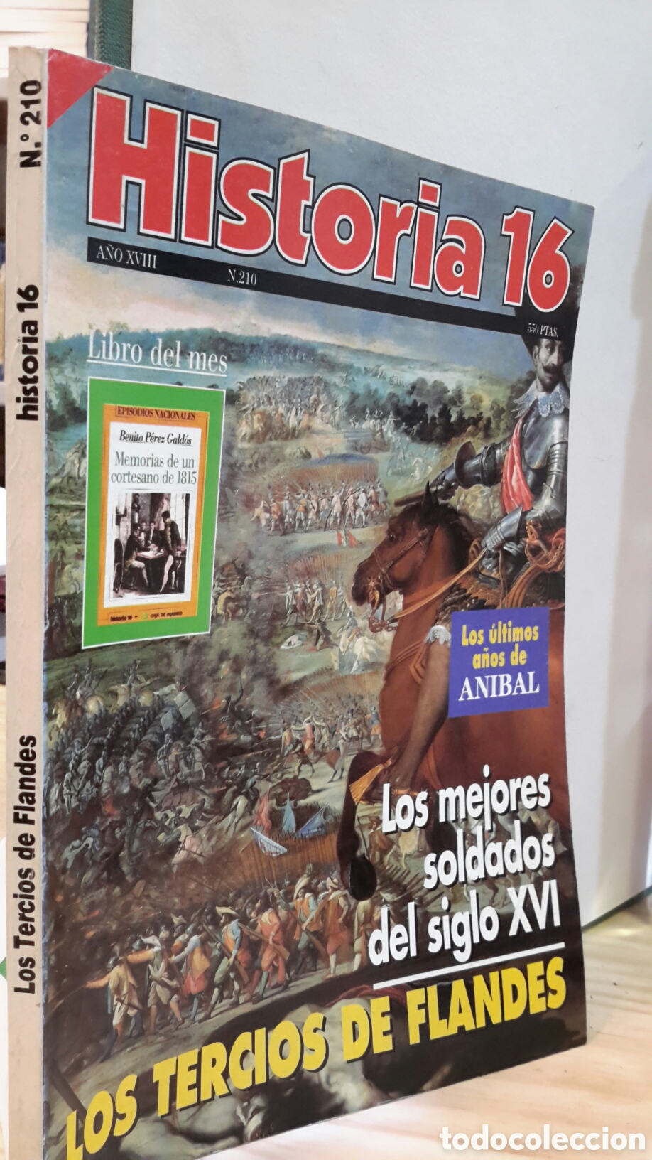Sammeln von Zeitschriften Historia 16: Historia 16, N&deg;210 Los Tercios de Flandes