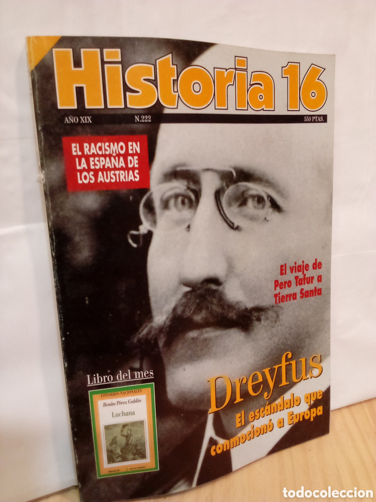 Sammeln von Zeitschriften Historia 16: Historia 16. N. 222. Dreyfus.
