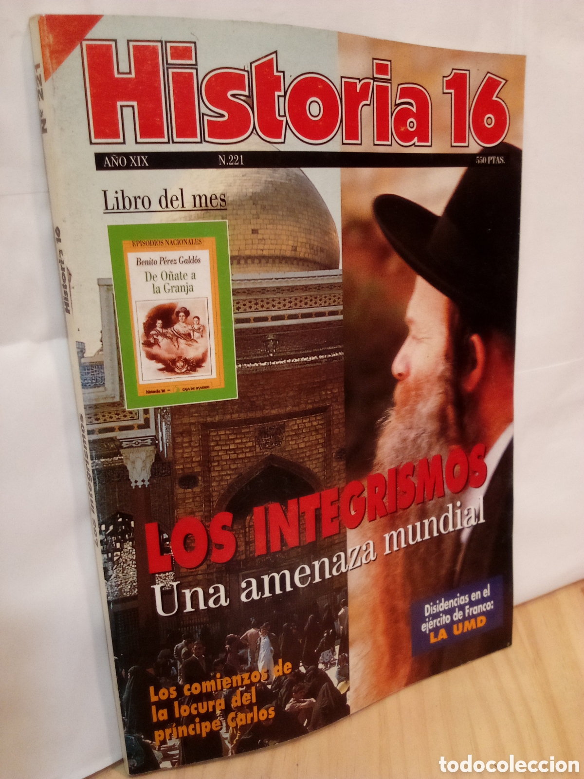 Sammeln von Zeitschriften Historia 16: Historia 16. N. 221. Los Integrismos.