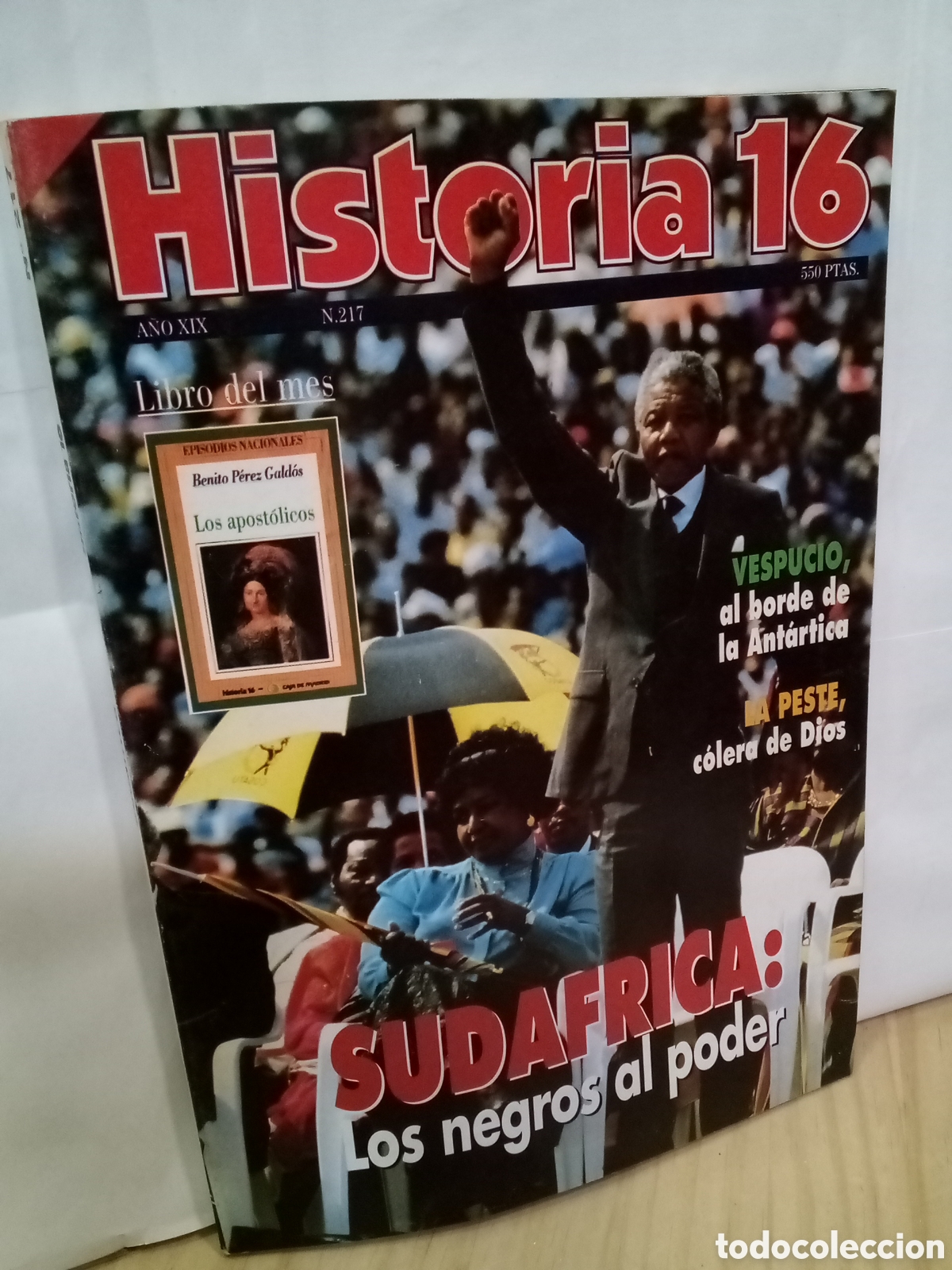 Sammeln von Zeitschriften Historia 16: Historia 16. Sudafrica: Los Negros al Poder.