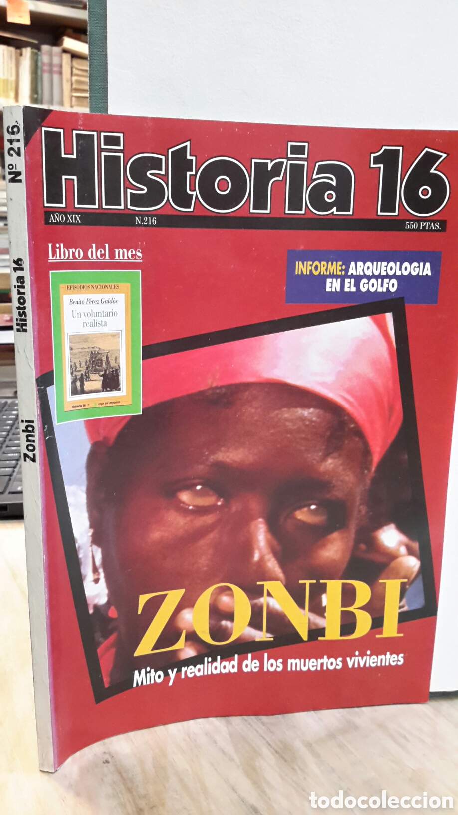 Sammeln von Zeitschriften Historia 16: Historia 16, N&deg;216, Zonbi