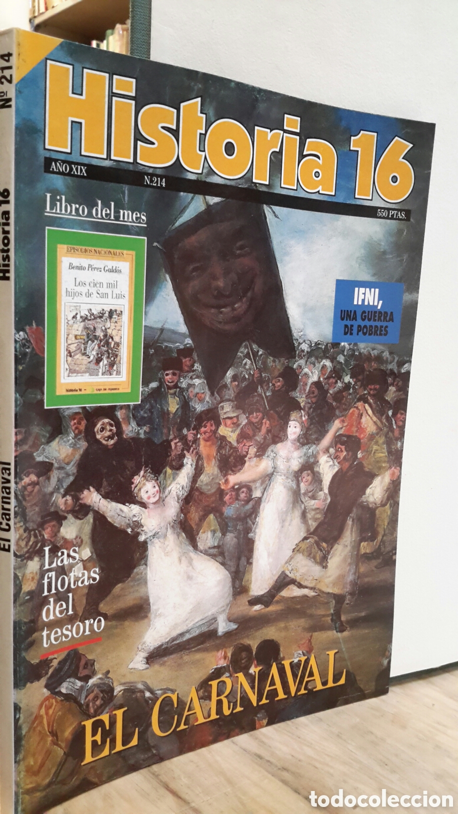 Sammeln von Zeitschriften Historia 16: Historia 16, N&deg;214. El Carnaval