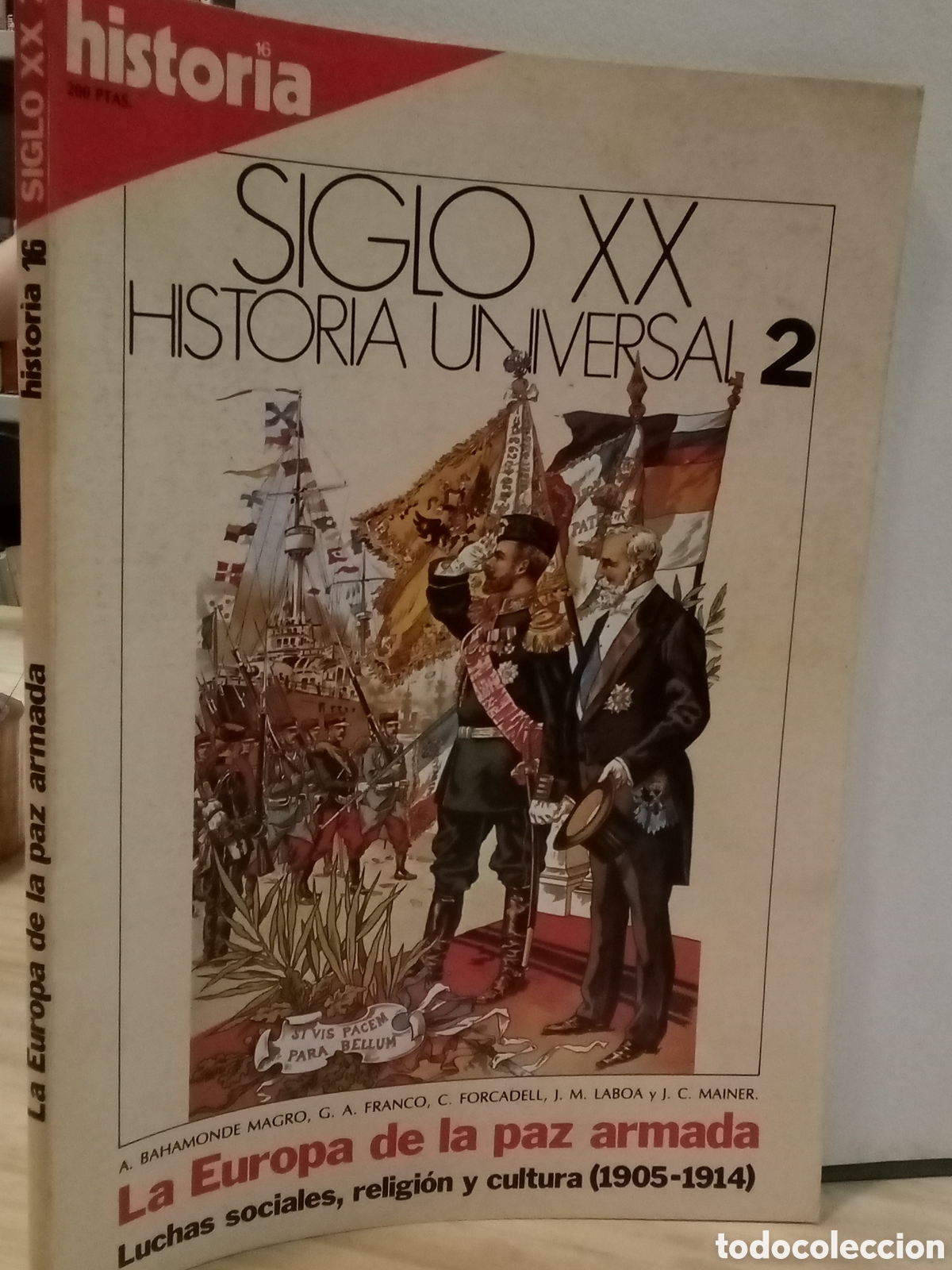 Colecionismo da Revista Historia 16: Historia 16, Siglo XX N&deg;2, La Europa de la paz armada