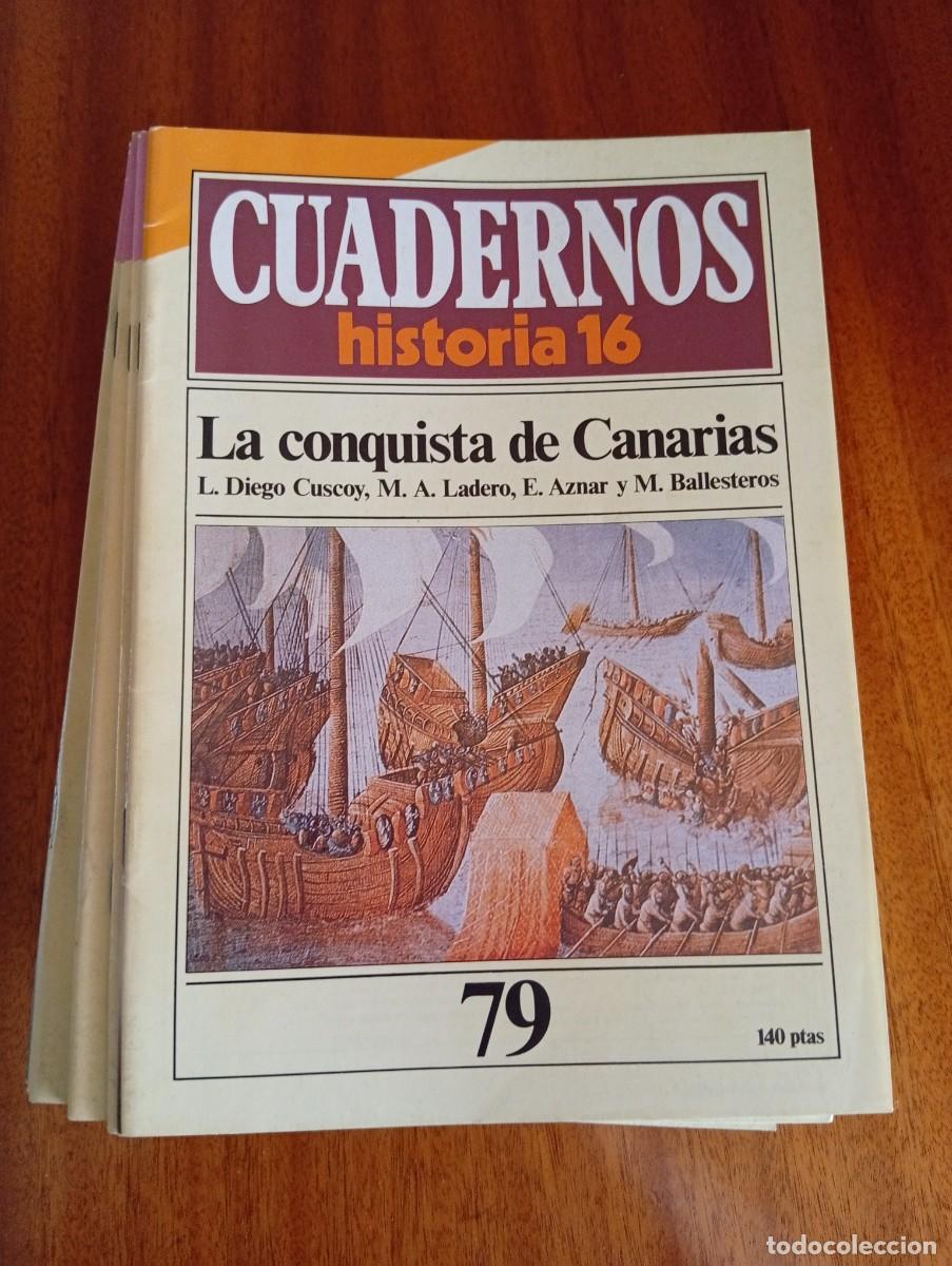 Collectionnisme de Magazine Historia 16: La conquista de Canarias N.&ordm; 79
