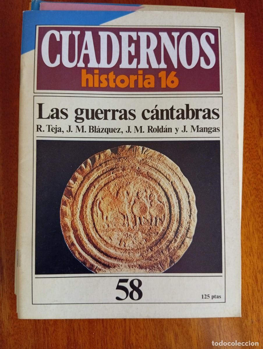 Coleccionismo de revista Historia 16: Las guerras c&aacute;ntabras N.&ordm; 58