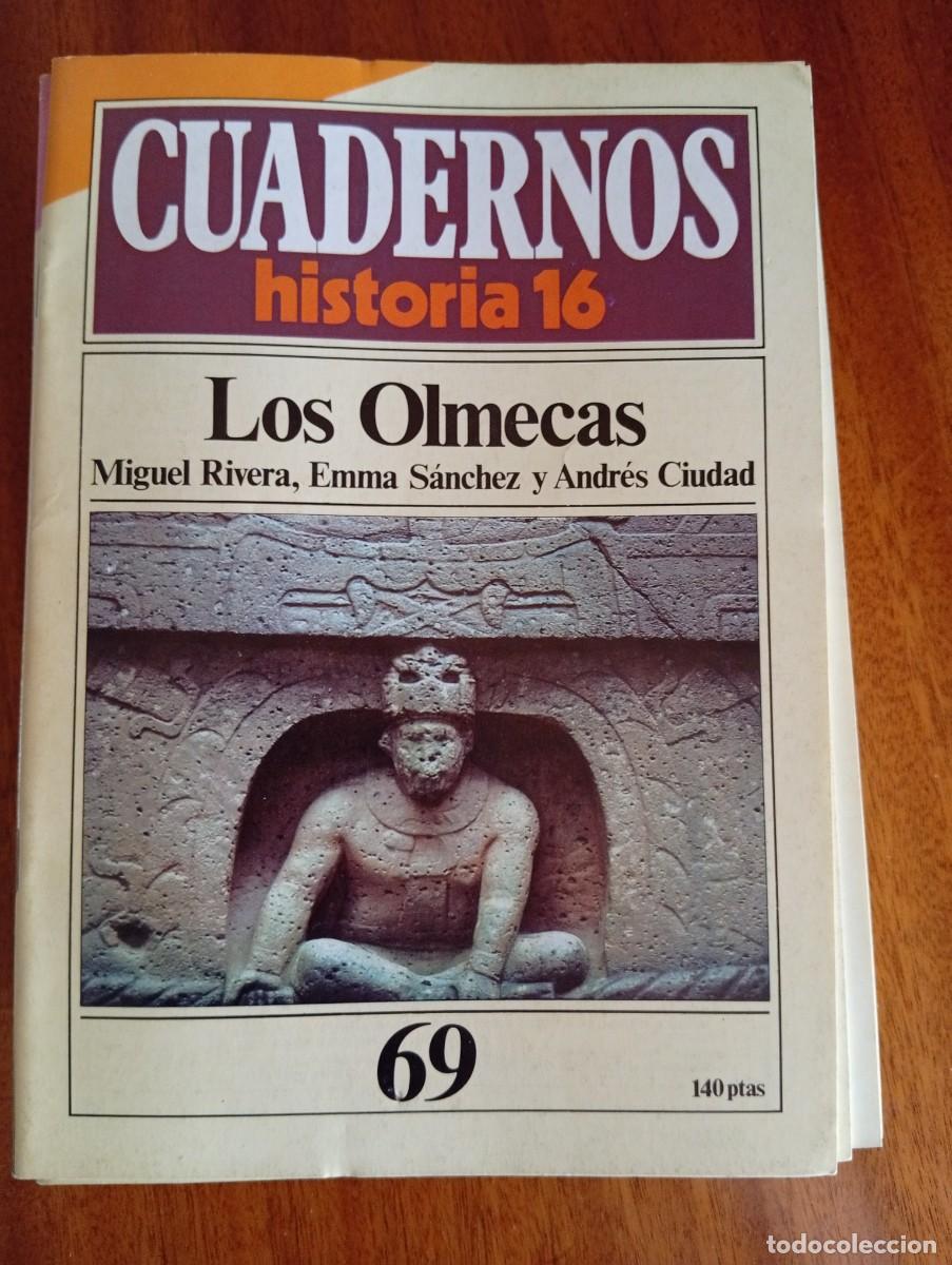 Coleccionismo de revista Historia 16: Los Olmecas. Cuaderno N.&ordm; 69
