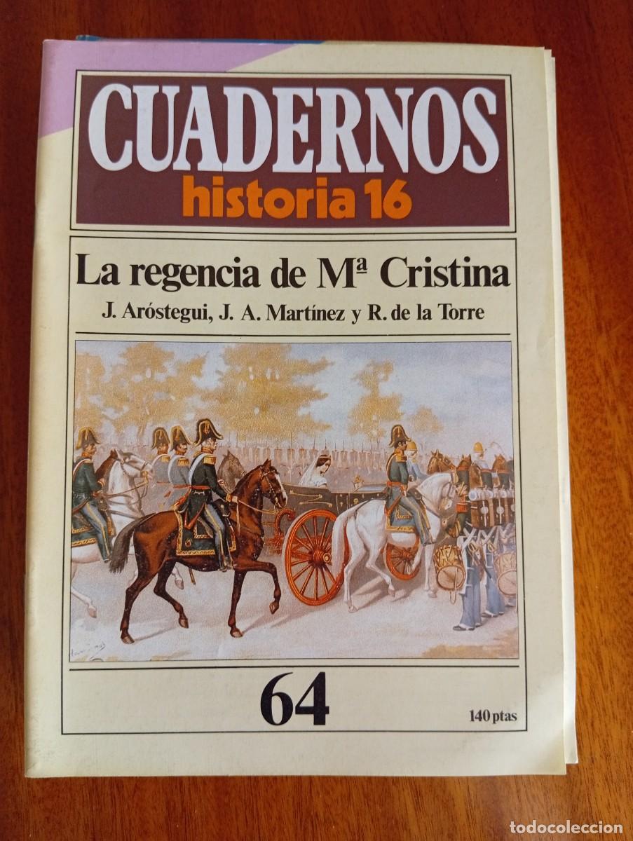 Coleccionismo de revista Historia 16: La regencia de M.&ordf; Cristina N.&ordm; 64