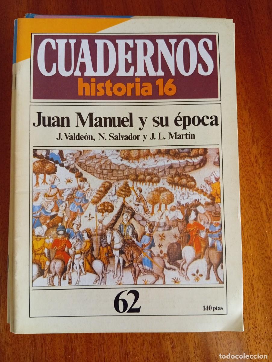 Coleccionismo de revista Historia 16: Juan Manuel y su &eacute;poca N.&ordm; 62