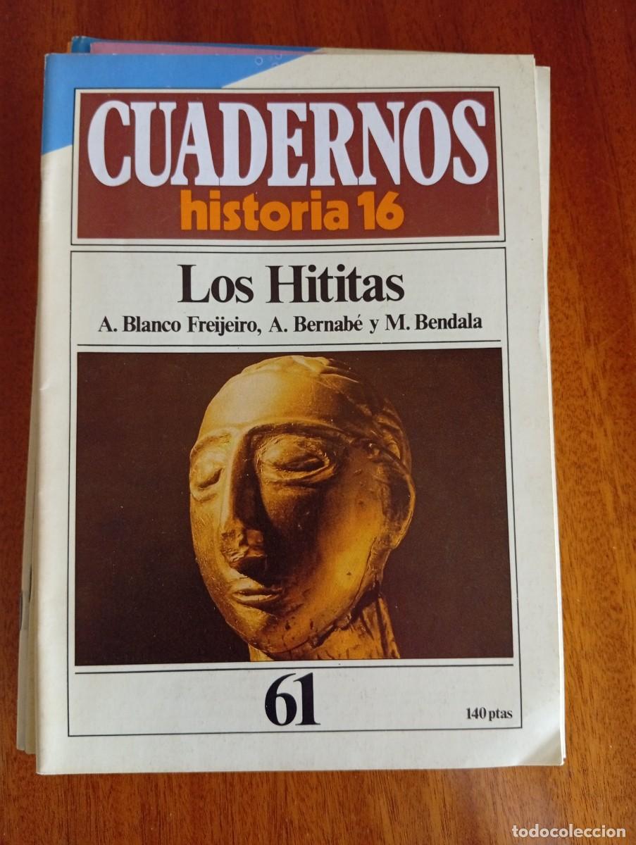 Coleccionismo de revista Historia 16: Los Hititas. Cuaderno N.&ordm; 61