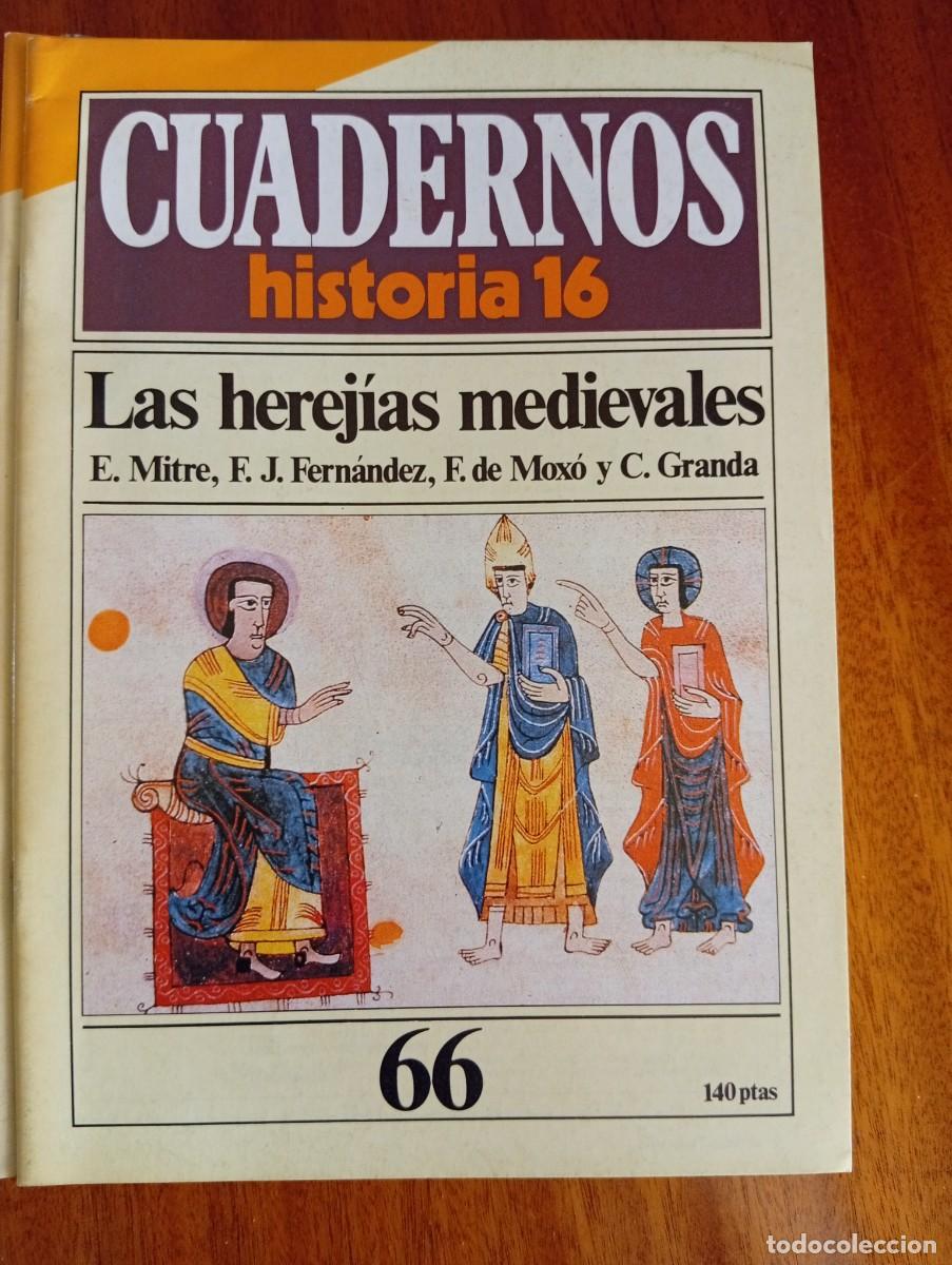 Coleccionismo de revista Historia 16: La herej&iacute;as medievales. N.&ordm; 66