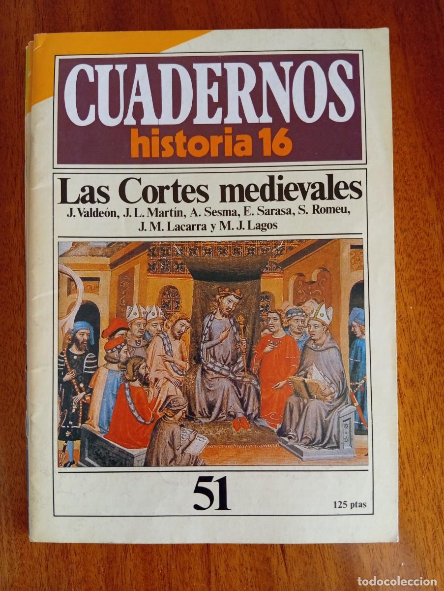 Coleccionismo de revista Historia 16: Las cortes medievales N.&ordm; 51