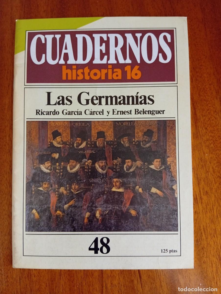 Coleccionismo de revista Historia 16: Las german&iacute;as N.&ordm; 48