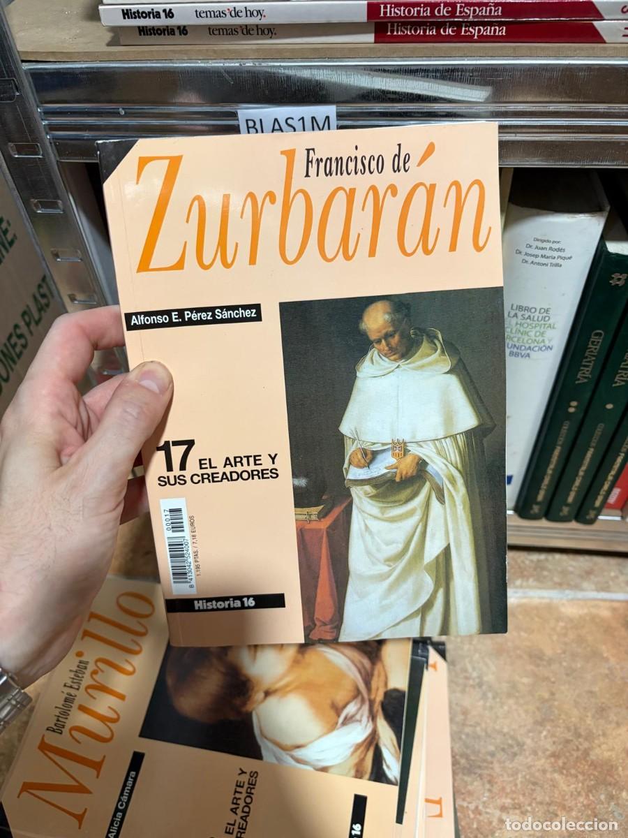 Colecionismo da Revista Historia 16: BLAS1M Alfonso E. P&eacute;rez S&aacute;nchez Zurbar&aacute;n Historia 16 El arte y sus creadores