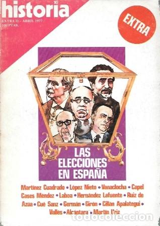 Collezionismo di Rivista Historia 16: REVISTA HISTORIA 16. LAS ELECCIONES EN ESPA&Ntilde;A - A-HISTO16-068