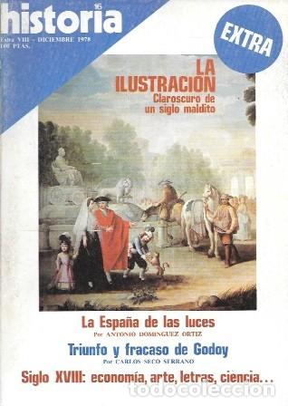 Coleccionismo de revista Historia 16: REVISTA HISTORIA 16. LA ILUSTRACION - CLAROSCURO DE UN SIGLO MALDITO EXTRA VIII - A-HISTO16-072 ,2