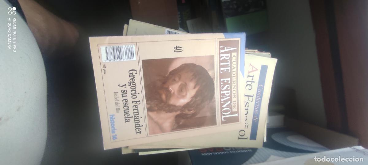 Coleccionismo de revista Historia 16: Cuadernos de arte espa&ntilde;ol. n&ordm; 40 Gregorio Fern&aacute;ndez y su escuela