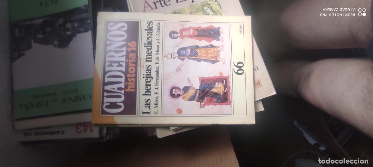 Coleccionismo de revista Historia 16: Cuadernos de Historia 16, N&ordm; 66 Las herej&iacute;as medievales