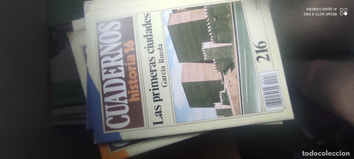 Coleccionismo de revista Historia 16: Cuadernos de Historia 16, N&ordm; 216 Las primeras ciudades