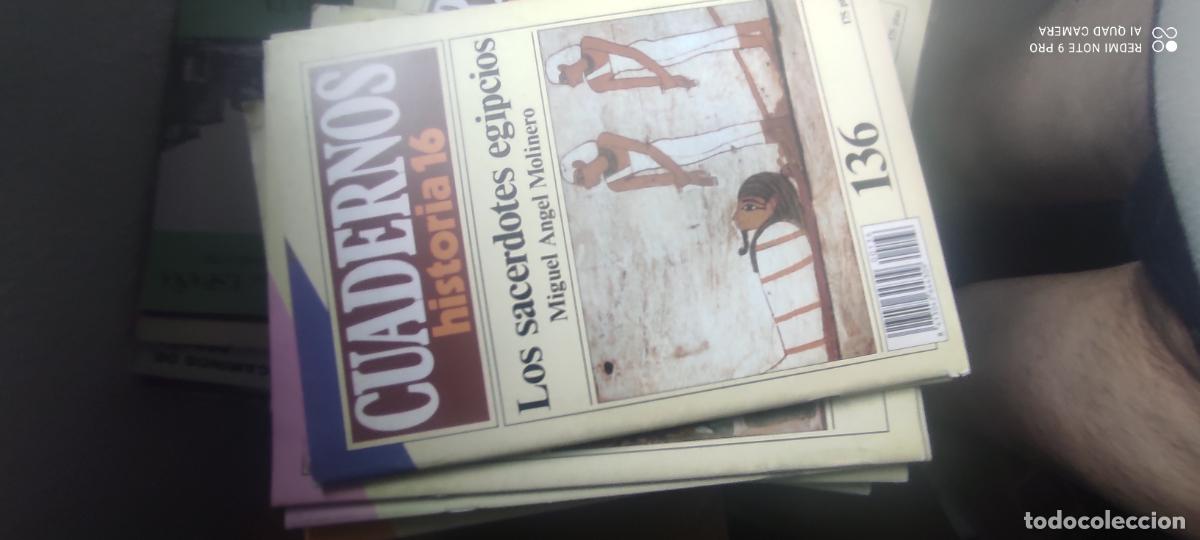 Coleccionismo de revista Historia 16: Cuadernos de Historia 16, N&ordm; 126 Los sacerdotes egipcios