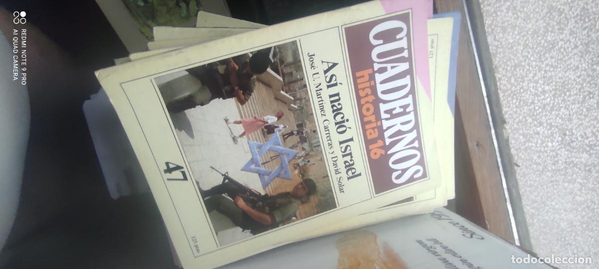 Coleccionismo de revista Historia 16: Cuadernos de Historia 16, N&ordm; 47 As&iacute; naci&oacute; Israel