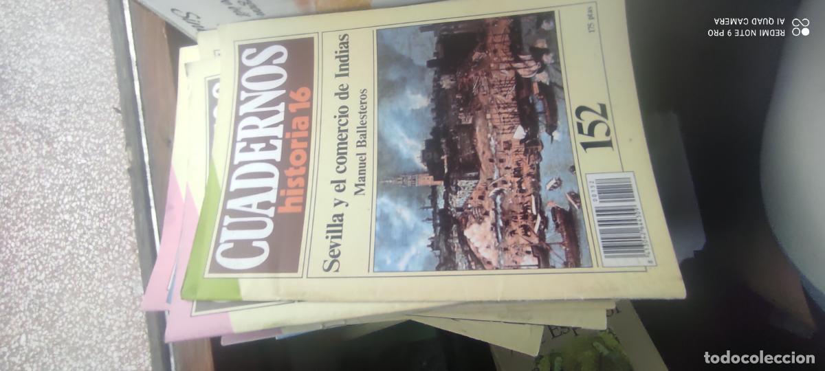 Coleccionismo de revista Historia 16: Cuadernos de Historia 16, N&ordm; 152 Sevilla y el comercio de Indias
