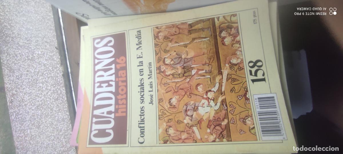 Coleccionismo de revista Historia 16: Cuadernos de Historia 16, N&ordm; 158 Conflictos sociales en al Edad Media