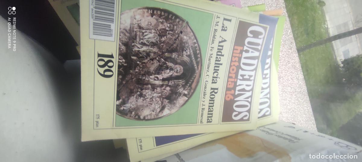 Coleccionismo de revista Historia 16: Cuadernos de Historia 16, N&ordm; 189 la Andaluc&iacute;a Romana