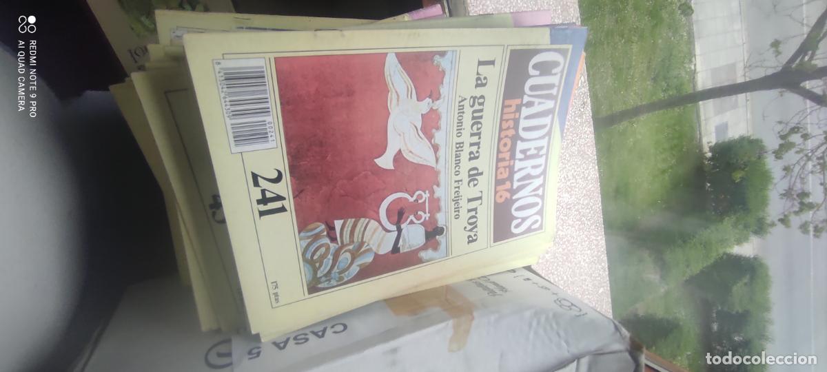 Coleccionismo de revista Historia 16: Cuadernos de Historia 16, N&ordm; 241 La guerra de Troya