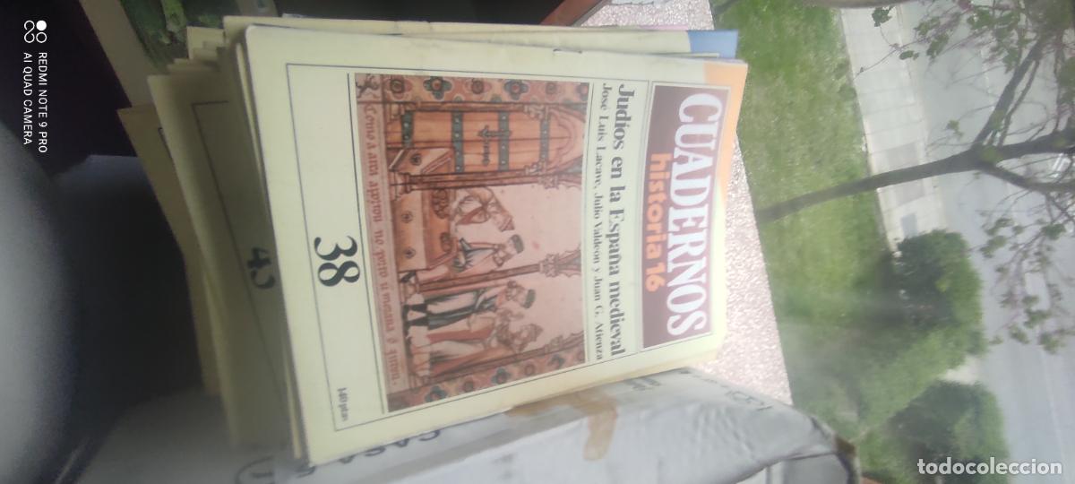 Coleccionismo de revista Historia 16: Cuadernos de Historia 16, N&ordm; 38 Jud&iacute;os en la Espa&ntilde;a medieval