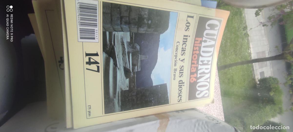 Coleccionismo de revista Historia 16: Cuadernos de Historia 16, N&ordm; 147 Los incas y sus dioses