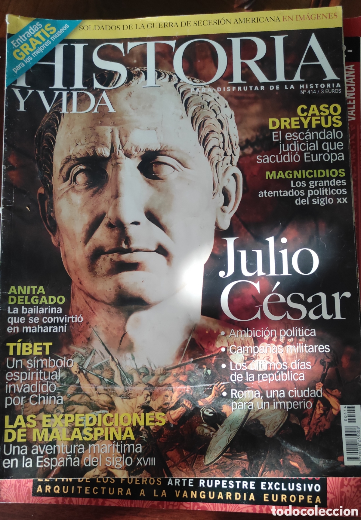 Coleccionismo de revista Historia 16: Historia y Vida. Julio Cesar.