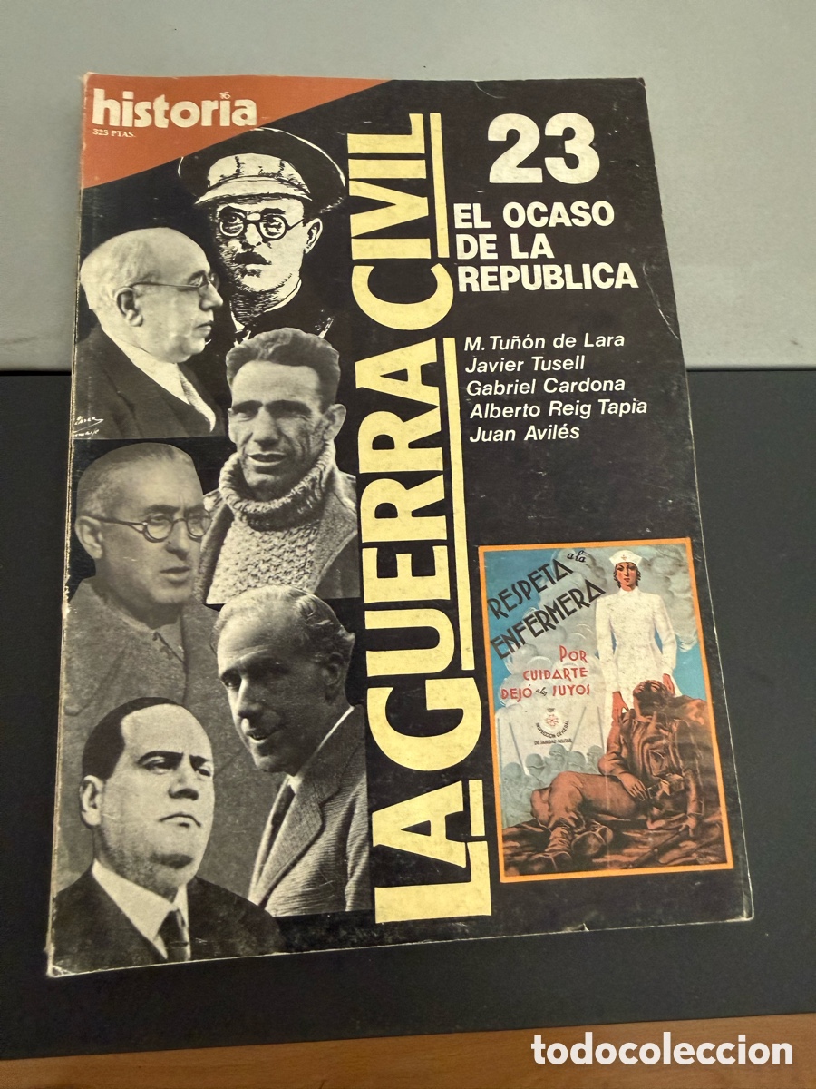 Coleccionismo de revista Historia 16: HISTORIA 16. N 23. EL OCASO DE LA REPUBLICA