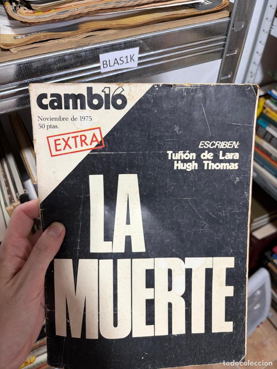 Coleccionismo de revista Historia 16: BLAS1K La muerte &mdash; Hugh Thomas &mdash; Cambio 16