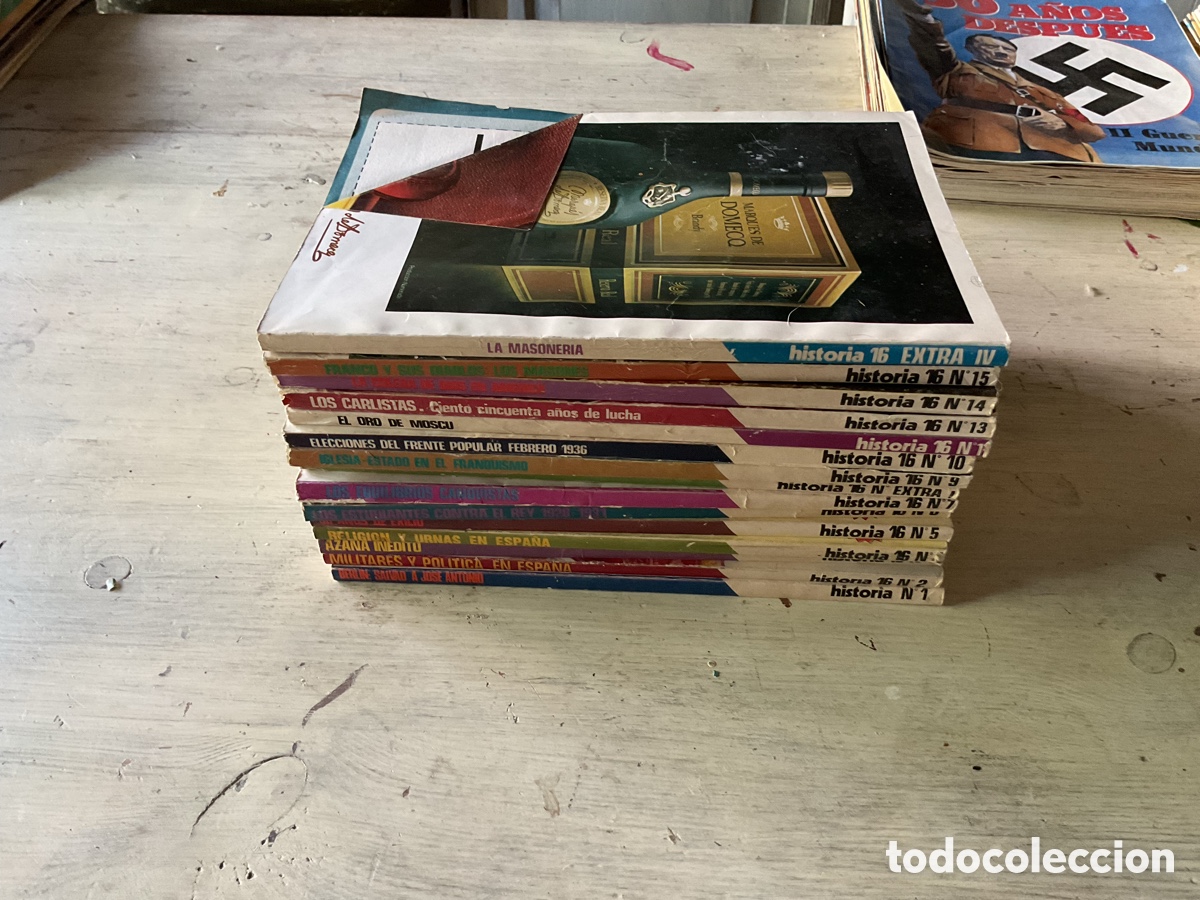 Coleccionismo de revista Historia 16: Lote de revistas Historia 16 &ndash; primeros n&uacute;meros