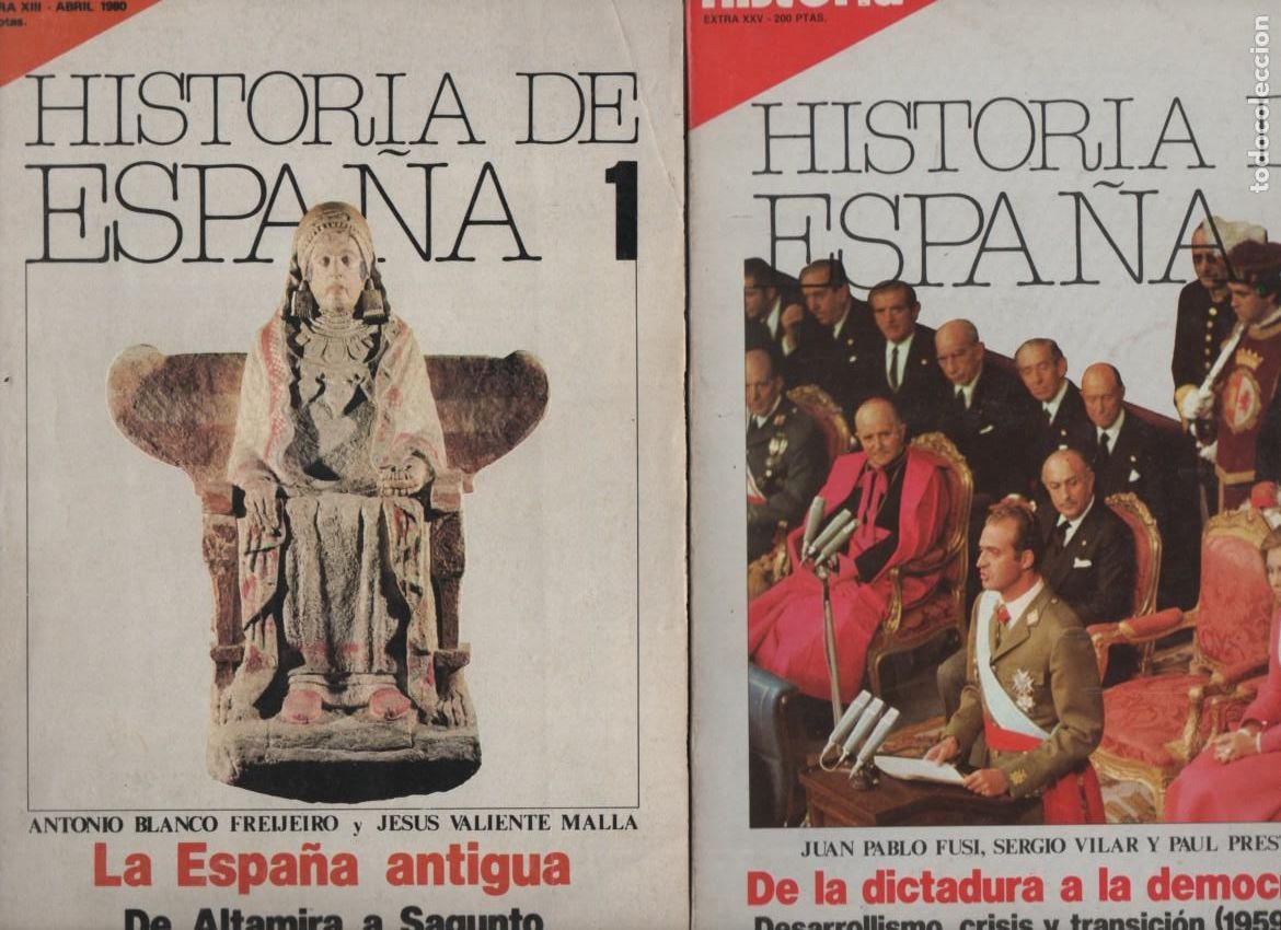 Coleccionismo de revista Historia 16: REVISTA HISTORIA 16. HISTORIA DE ESPA&Ntilde;A: 13 EJEMPLARES + EXTRA, COMPLETA. VER DESCRIPCION