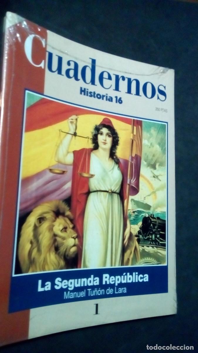 Coleccionismo de revista Historia 16: CUADERNOS HISTORIA 16. 22 : La Segunda Rep&uacute;blica / Manuel tu&ntilde;&oacute;n de Lara-PRECINTADO-COMO NUEVO