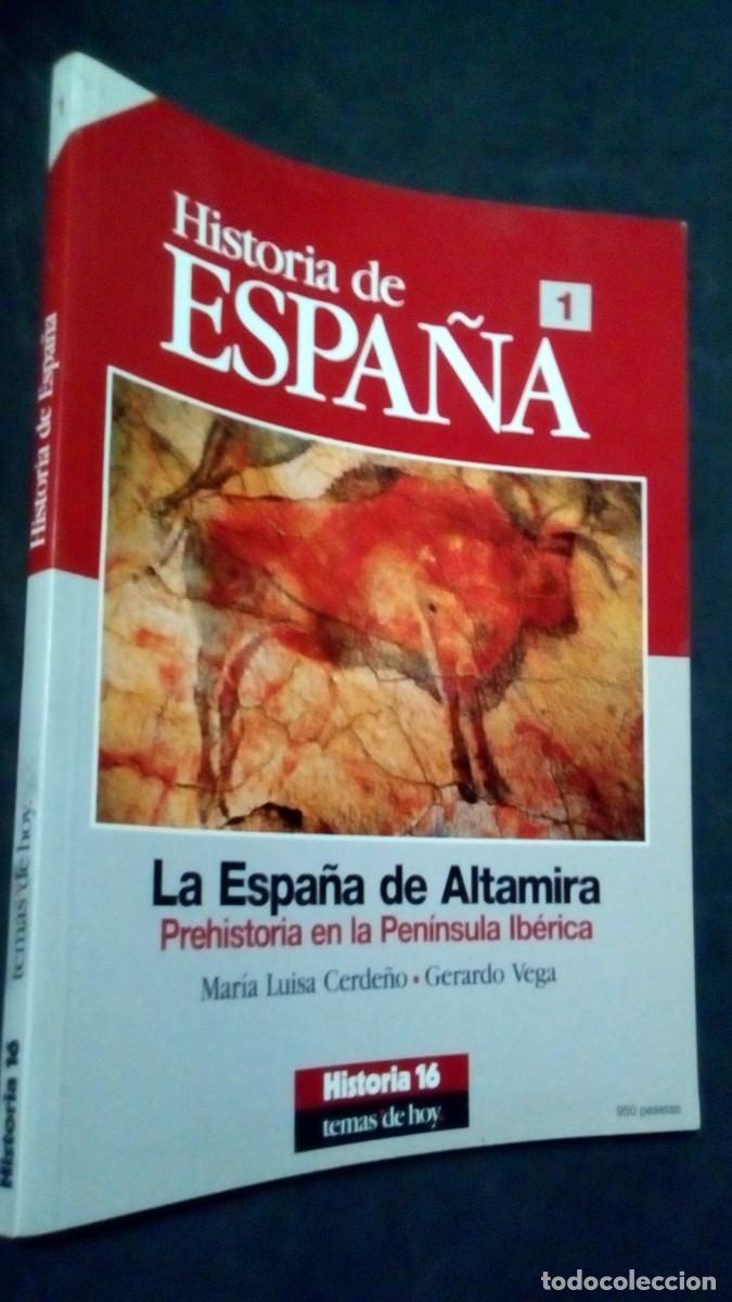 Coleccionismo de revista Historia 16: HISTORIA DE ESPA&Ntilde;A N&ordm; 1.-LA ESPA&Ntilde;A DE ALTAMIRA. PREHISTORIA EN LA PENINSULA IBERICA. HISTORIA 16.