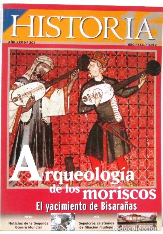 Coleccionismo de revista Historia 16: HISTORIA 16 - A&Ntilde;O XXV - N&ordm; 301 - ARQUEOLOGIA DE LOS MORISCOS