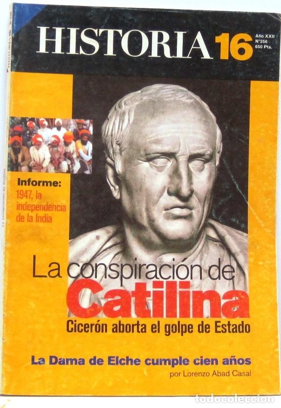 Coleccionismo de revista Historia 16: HISTORIA 16 - A&Ntilde;O XXII - N&ordm; 256 - LA CONSPIRACION CATILINA