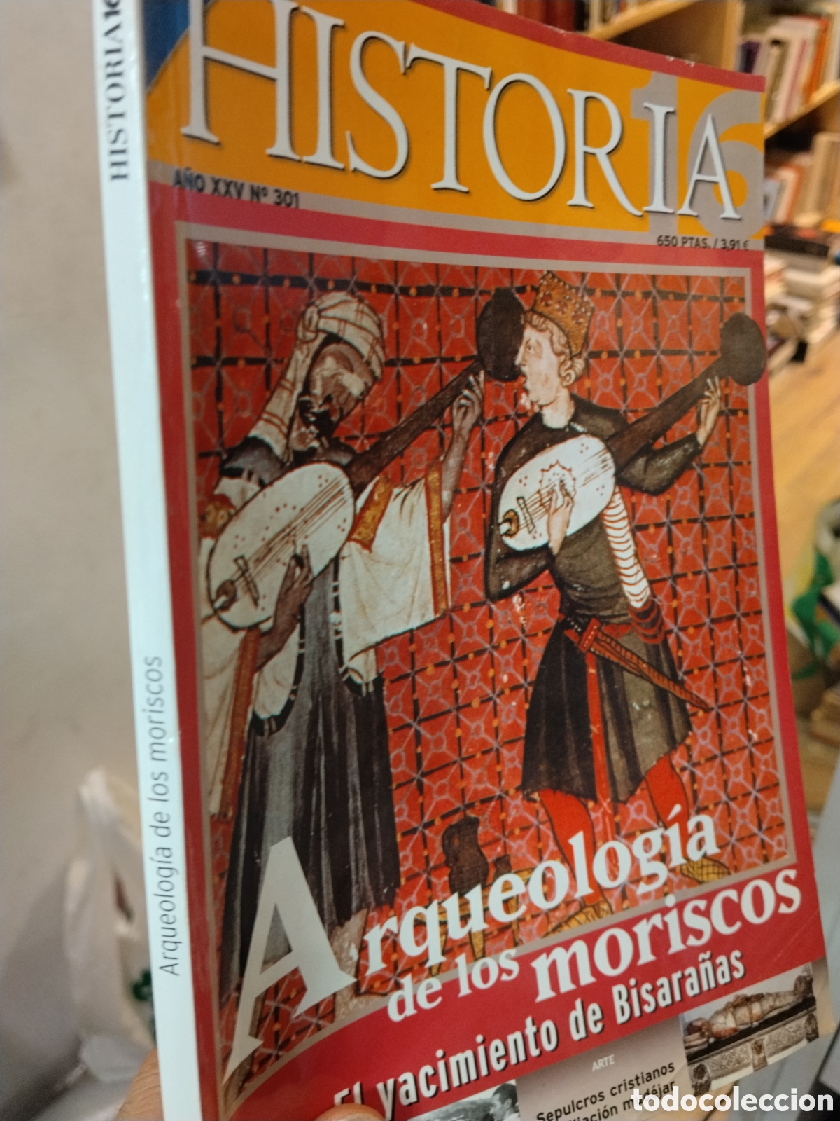 Coleccionismo de revista Historia 16: Historia 16. N. 201. Arqueolog&iacute;a de los moriscos