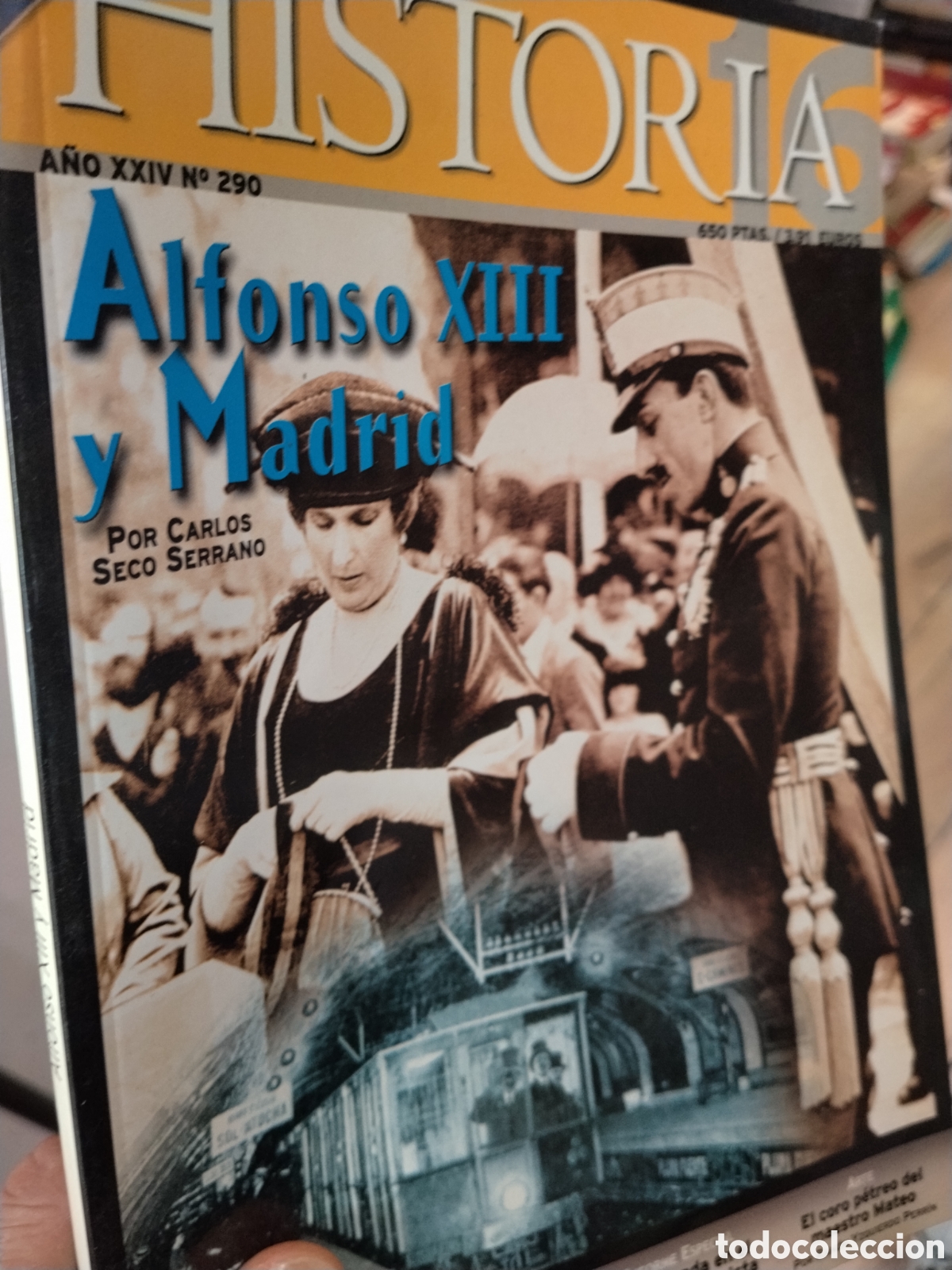 Coleccionismo de revista Historia 16: Historia 16. N. 290. Alfonso XIII y Madrid